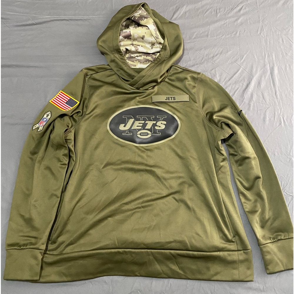 New York Jets Football Nike Dri Unisex Hoodie size xl
